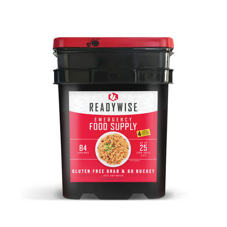 Readywise GLUTEN FREE  84 Serving Breakfast and Entrée Grab and Go RWGF01-184